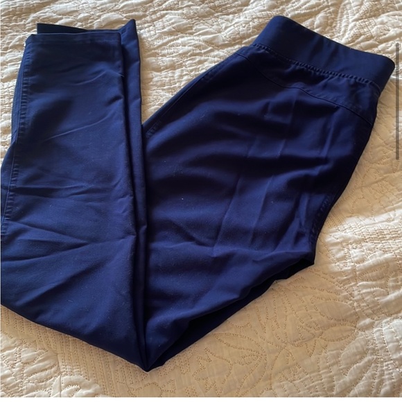 ❌ SOLD ❌ FIGS Rare Kanye Moto Scrub Pant Navy Blue - Picture 4 of 5